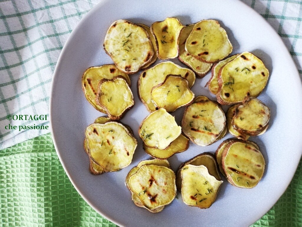 Patates douces grillées