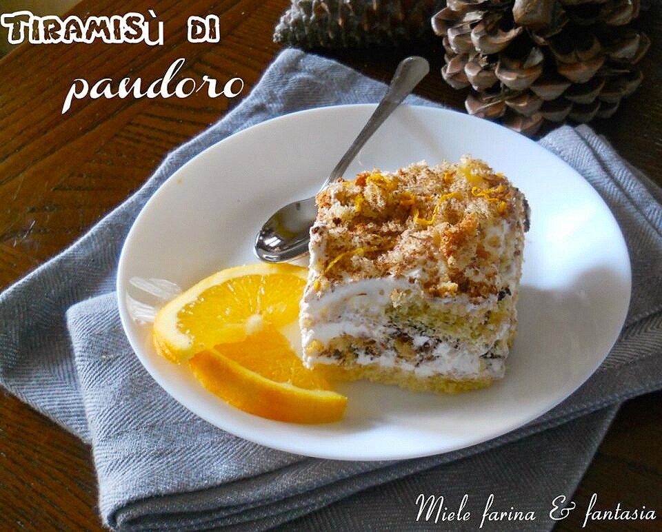 Tiramisù de pandoro à l’orange