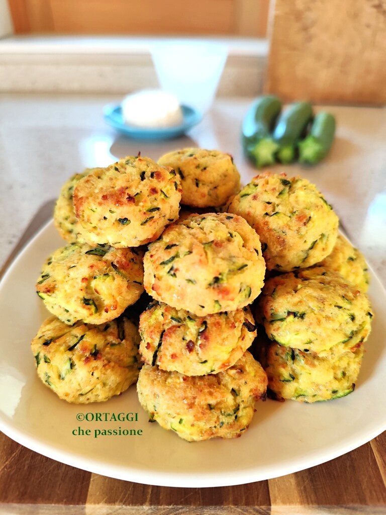 boulettes courgettes et ricotta au four