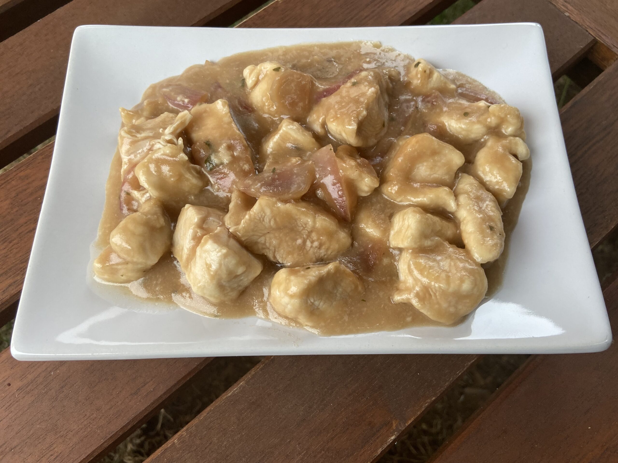 Morceaux de poulet au Marsala