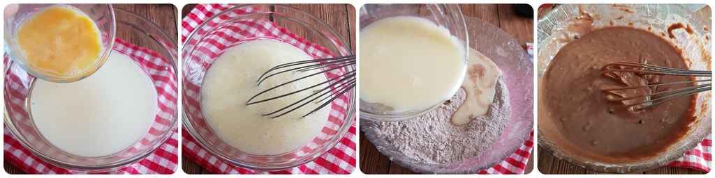 muffins au cacao avec pépites de chocolat