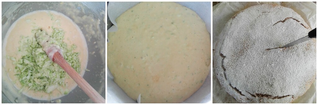 Gâteau sucré aux courgettes