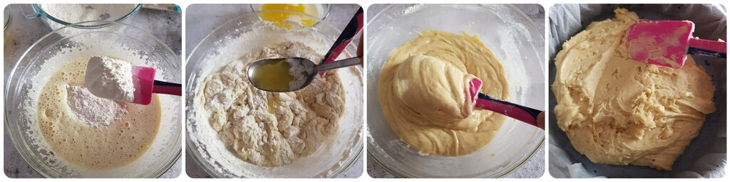 gâteau de demi-pommes