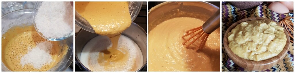 crème pâtissière à la noix de coco
