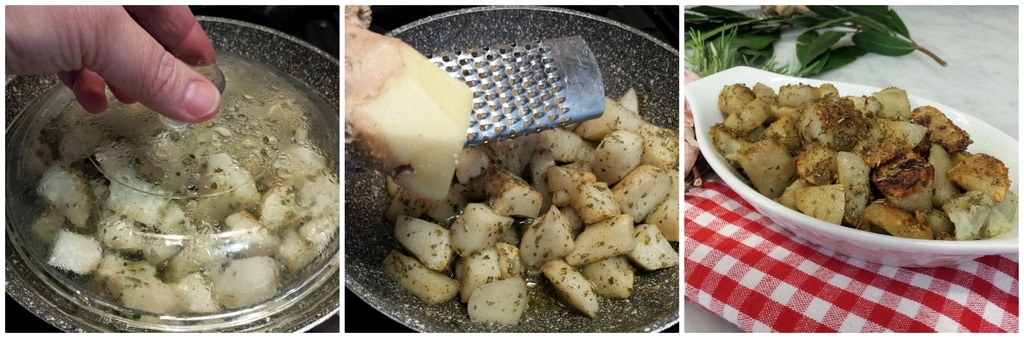 topinambours à la poêle