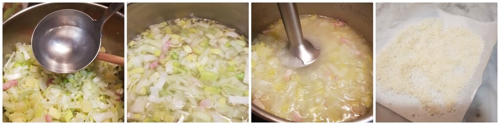 velouté de fenouil et poireaux