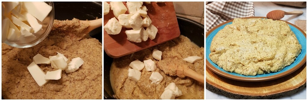 polenta taragna avec taleggio