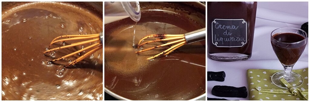 crème de liqueur à la réglisse