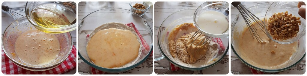 muffins à la citrouille avec noix et chocolat