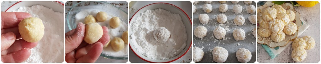 crinkle cookies au citron