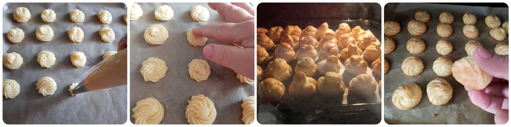 choux à la crème au chocolat et mascarpone