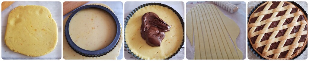 tarte à la crème de noisettes