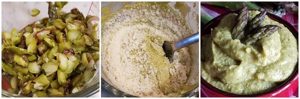 pesto crémeux d'asperges