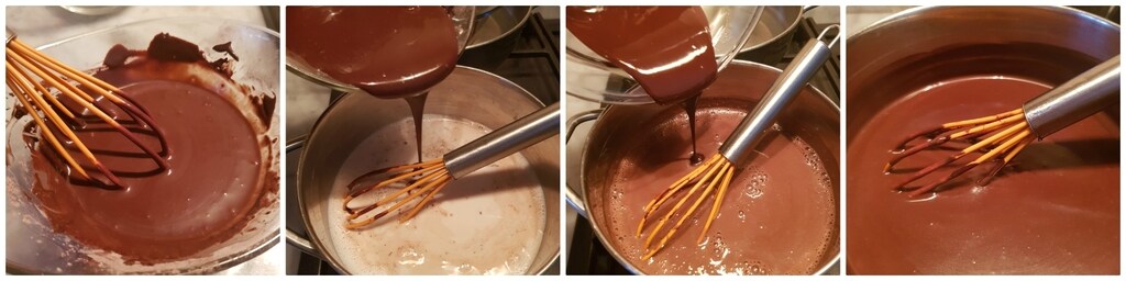 chocolat chaud en tasse