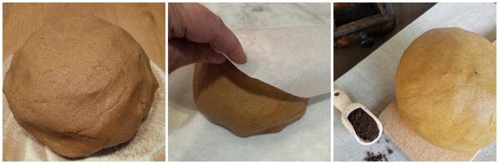 Pâte sablée au Kamut et café