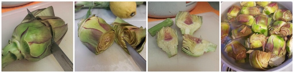 lasagnes aux artichauts au four