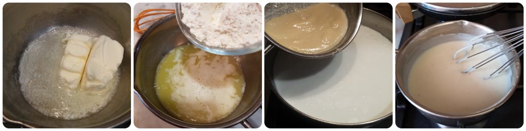 pâtes gratinées à la saucisse