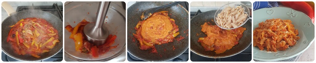 pâtes aux poivrons cornelio