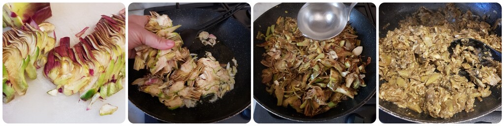 omelette aux artichauts