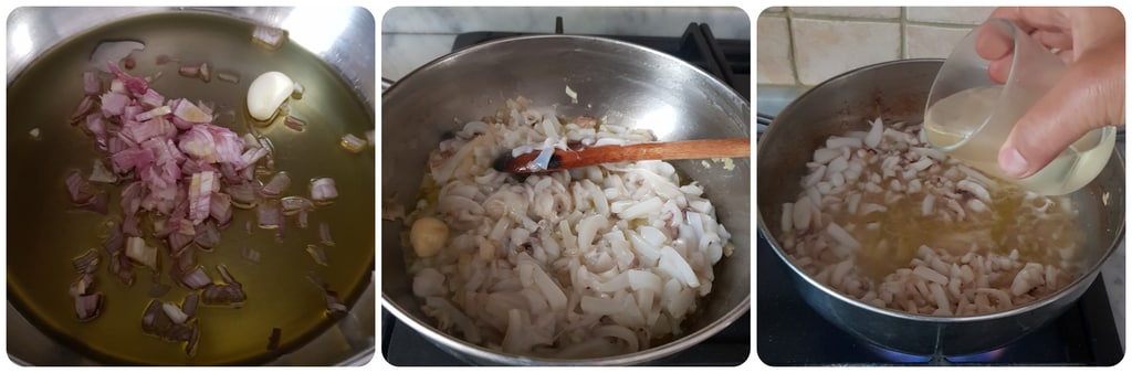 sauce de seiches à la tomate