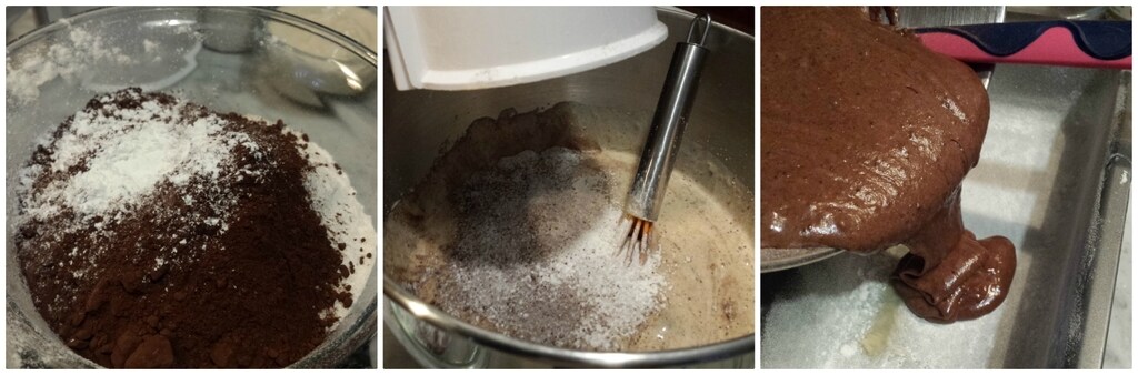 cake au chocolat avec poires