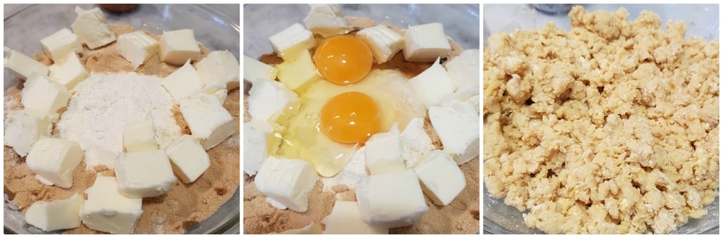 sbriciolata avec crème pâtissière