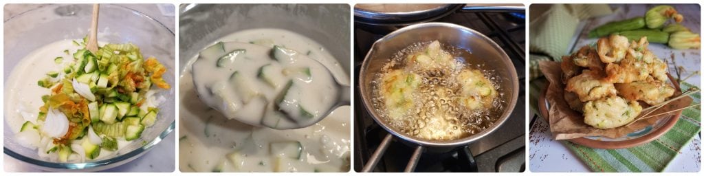 frisceu génois beignets de courgettes