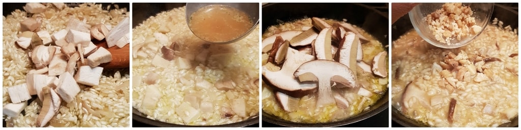 risotto aux cèpes frais