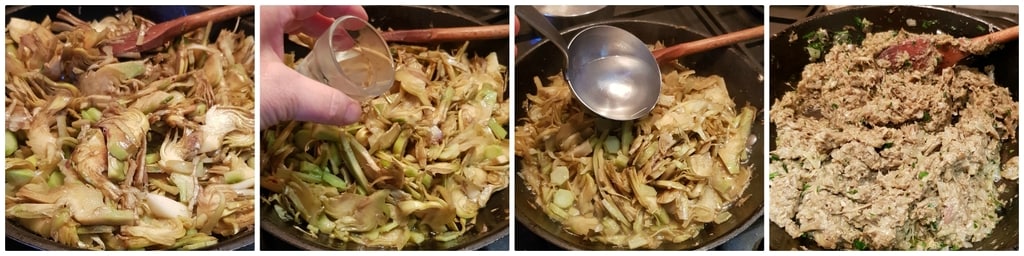 tarte aux artichauts