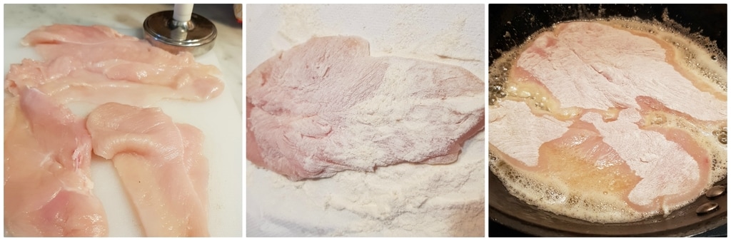 poitrine de poulet aux champignons