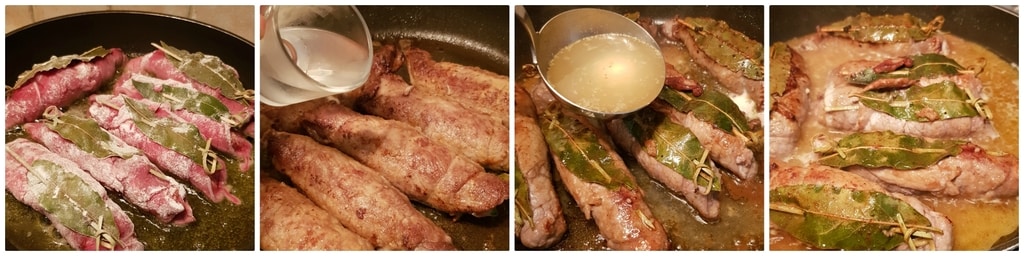 roulades de veau avec saucisse