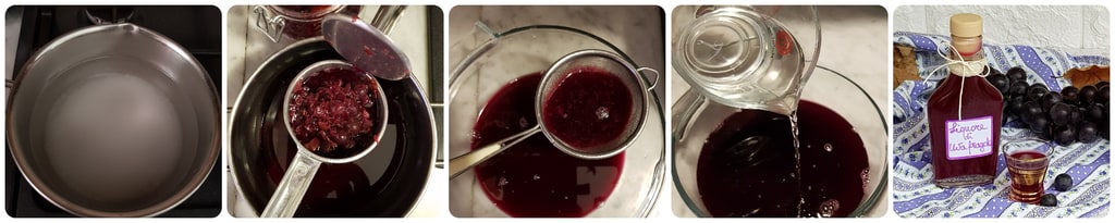 liqueur de raisin fraise