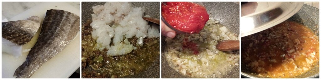 Cavatelli à la sauce de morue