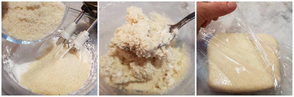 petits gâteaux à la pâte d'amande