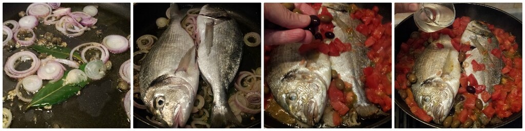 Dorade cuite à la poêle