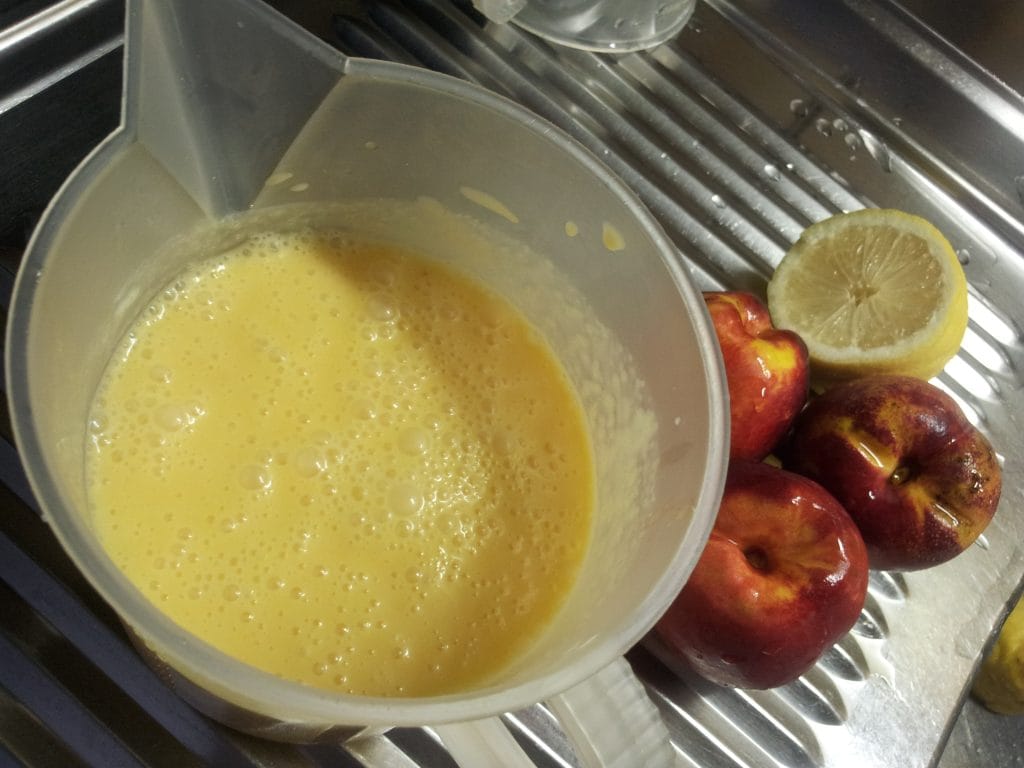 Préparation pour glace à la pêche