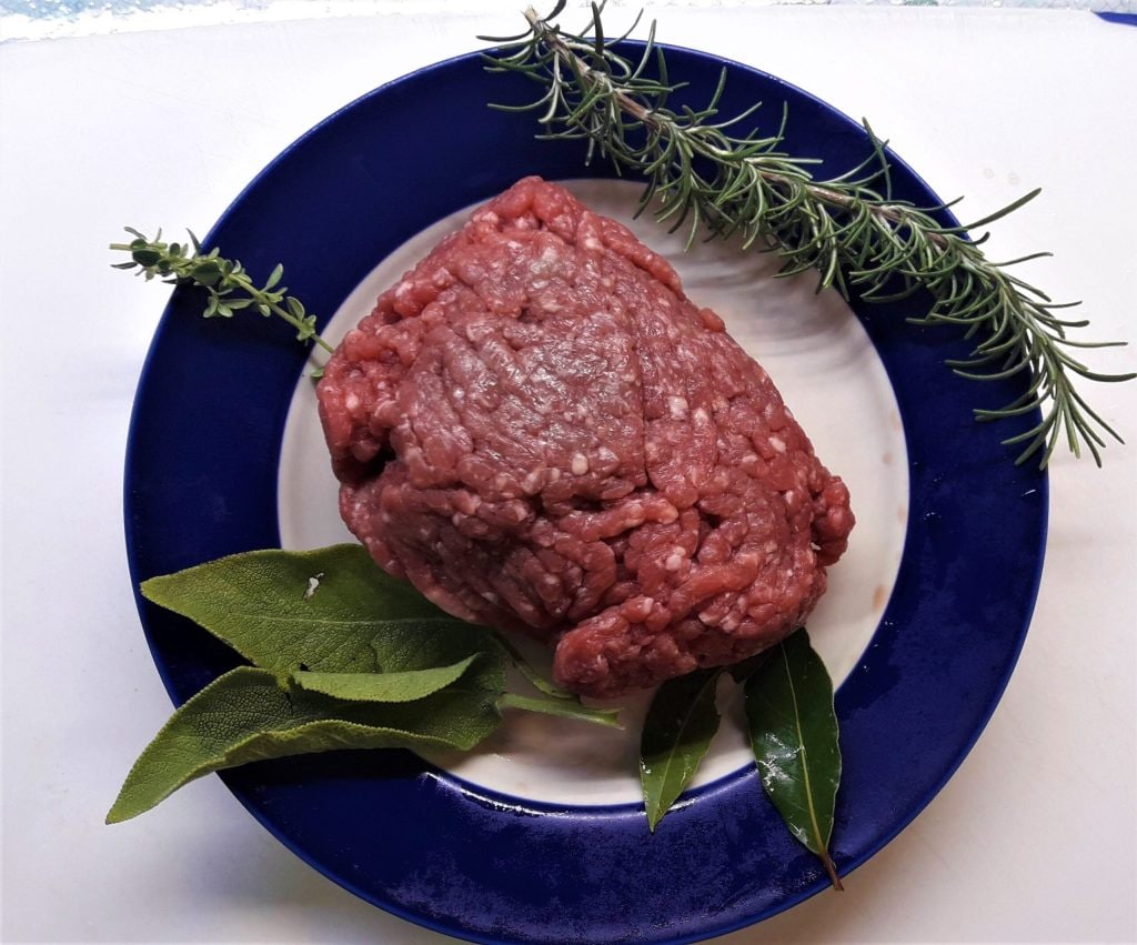 viande hachée de bœuf