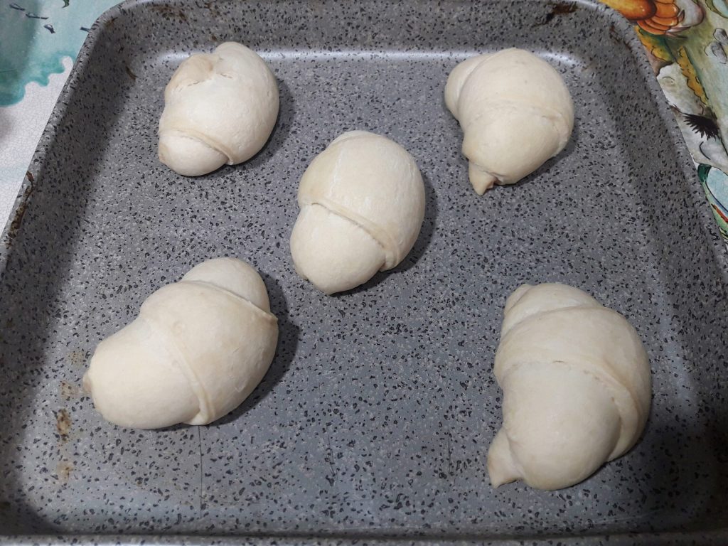 Les croissants avec farine FiberPasta