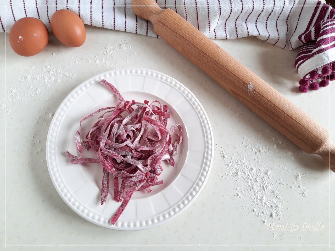 Tagliatelles à la betterave