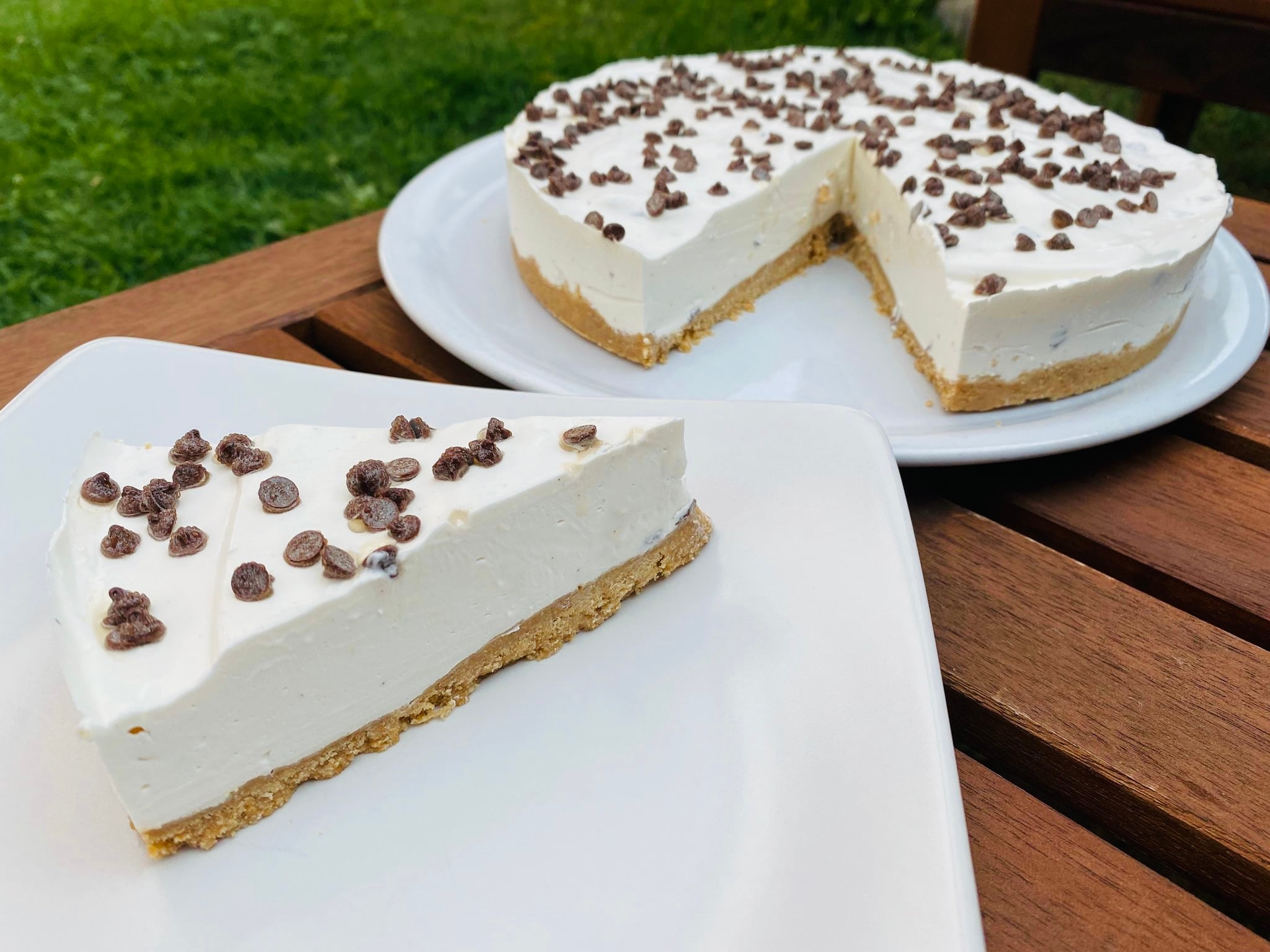 Cheesecake à la stracciatella