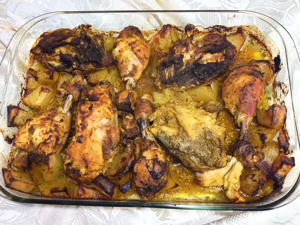 Recette de poulet au yaourt et épices