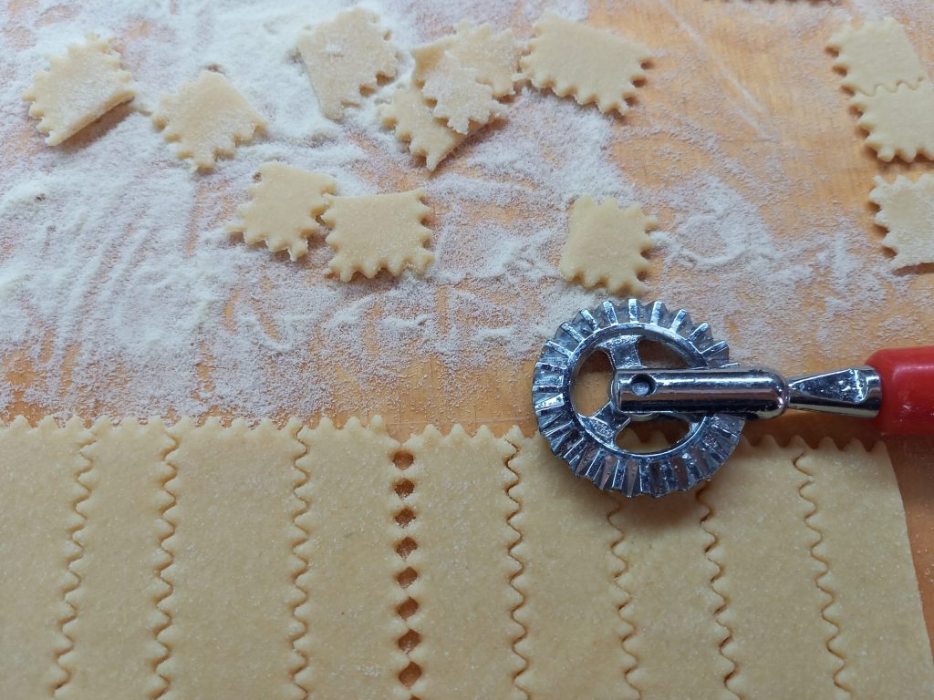 Recette des quadrucci en bouillon de bœuf