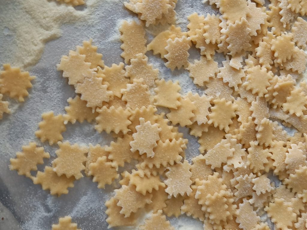 Recette des quadrucci en bouillon de bœuf