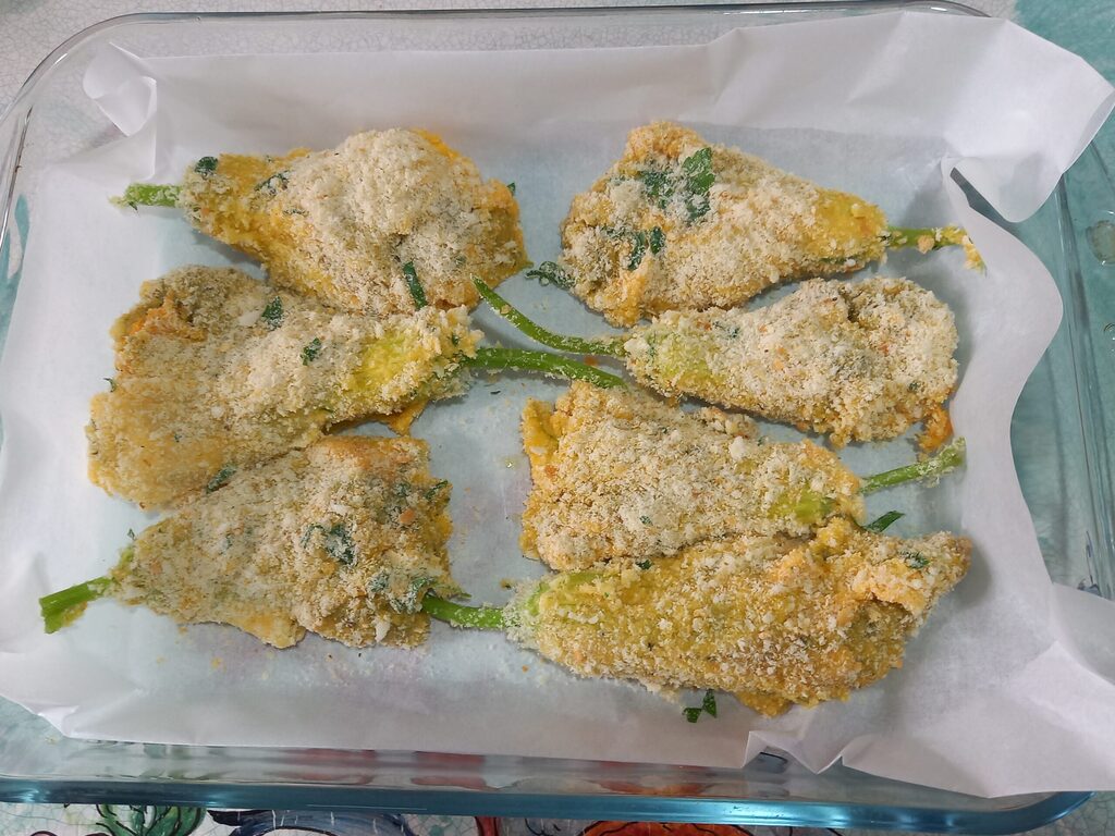 Fleurs de courgettes