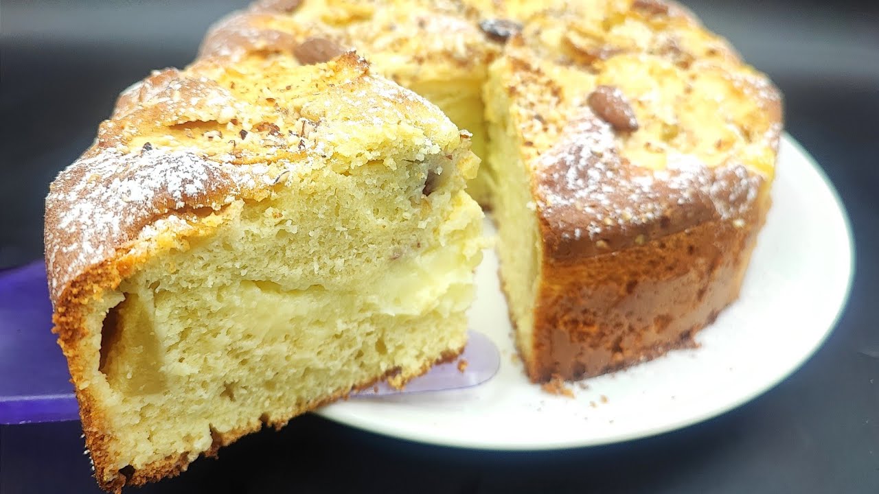 Gâteau aux pommes crémeux