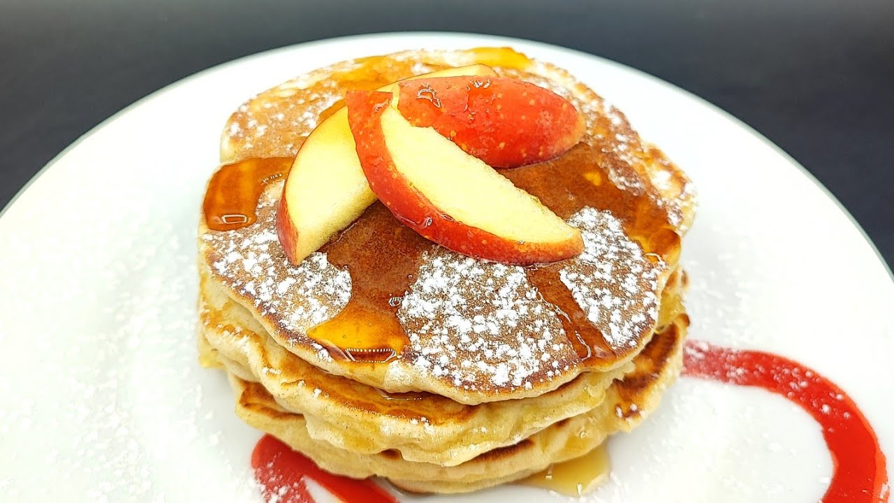 pancakes aux pommes