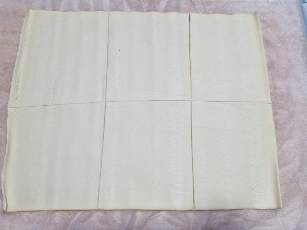 feuilletés rectangles