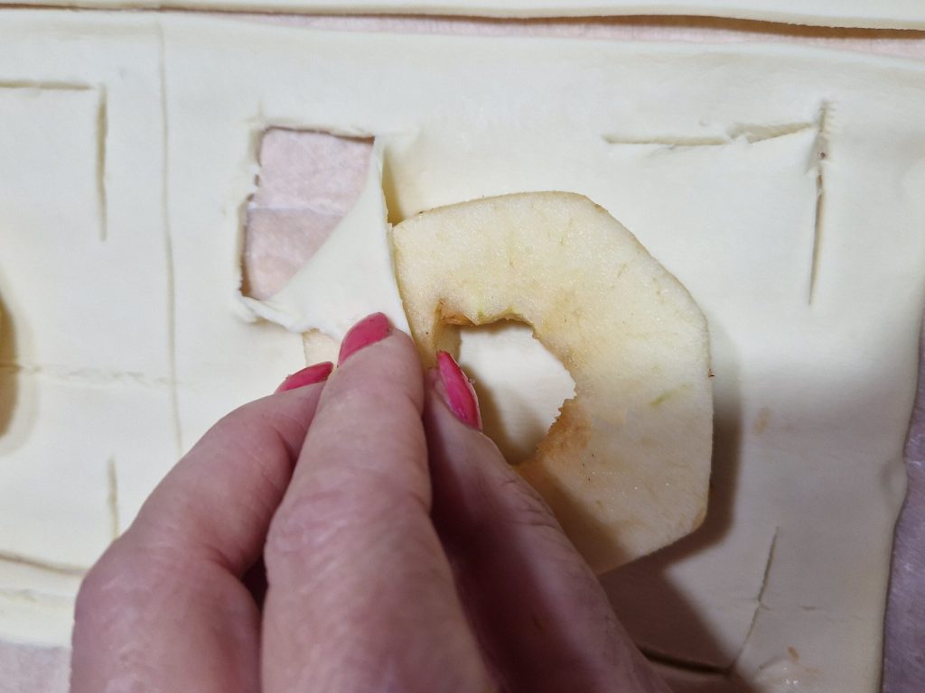 feuilletés aux pommes