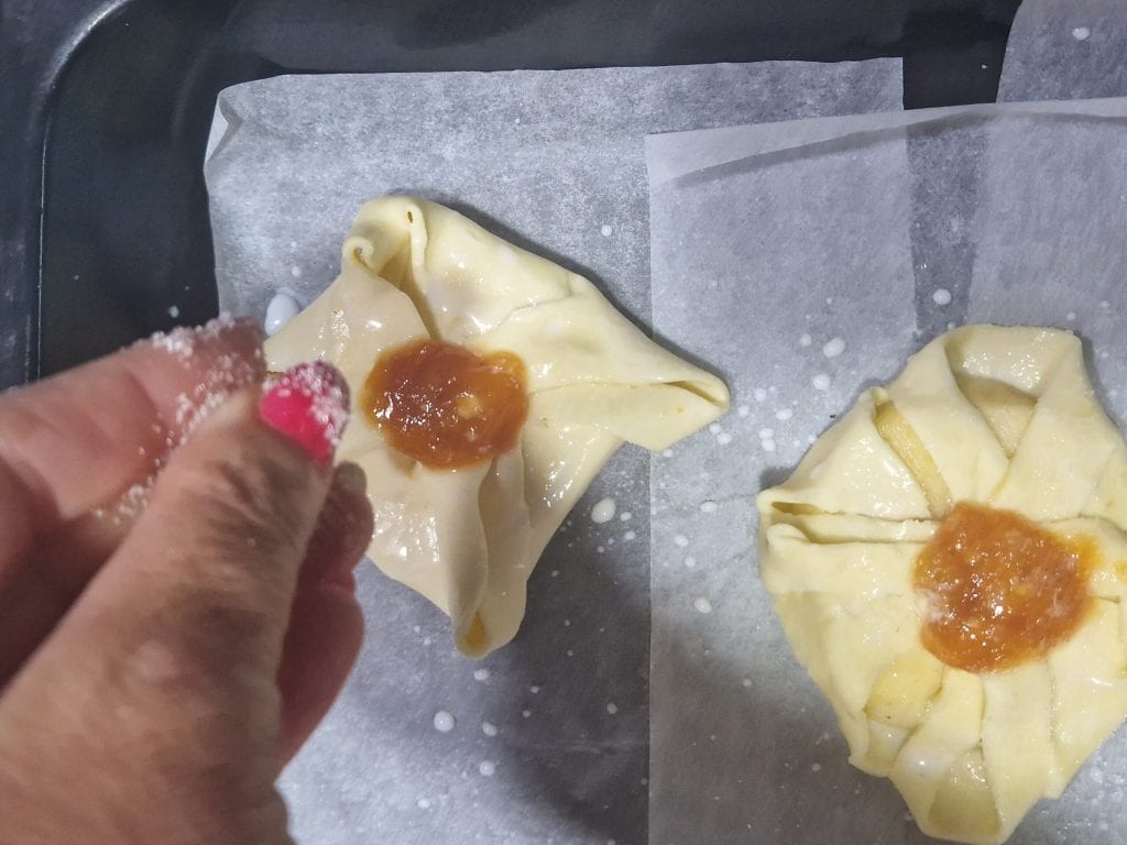 feuilletés aux pommes