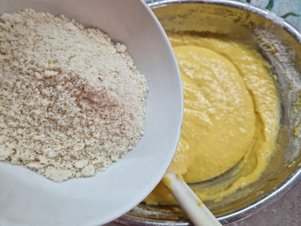 Le gâteau à la citrouille et pépites de chocolat